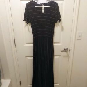 Women's Striped Jumpsuit